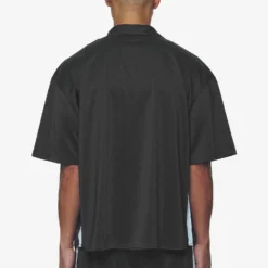 Zeno Boxy Shirt Black Baby Blue -Fashigen Sales PGDR Next Wave E COMMERCE MENS DAY 248204