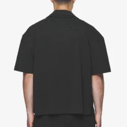 Wyton Structured Summer Shirt Black -Fashigen Sales PGDR Next Wave E COMMERCE MENS DAY 248250