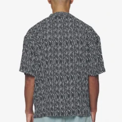 Zircon Summer Shirt Black -Fashigen Sales PGDR Next Wave E COMMERCE MENS DAY 248329