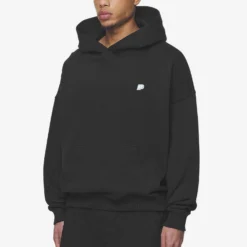 Leono Boxy Hoodie Washed Black Baby Blue -Fashigen Sales PGDR Next Wave E COMMERCE MENS DAY 248426