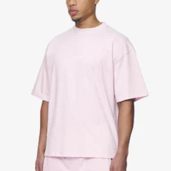 Logo Boxy Tee Washed Bubblegum White Gum -Fashigen Sales PGDR Next Wave E COMMERCE MENS DAY 248596