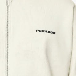 Logo Oversized Sweat Jacket Washed Salty Cream Black Gum -Fashigen Sales PGDR Next Wave E COMMERCE MENS DAY 248805