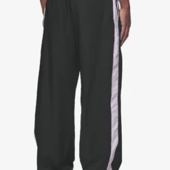 Stow Wide Track Pants Black Bubblegum -Fashigen Sales PGDR Next Wave E COMMERCE MENS PANTS DAY 14688
