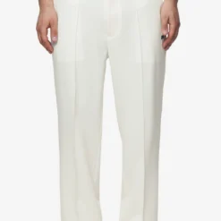Serrano Wide Suit Pants Salty Cream