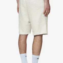 Libco Structured Knit Shorts Salty Cream -Fashigen Sales PGDR Next Wave E COMMERCE MENS PANTS DAY 14727