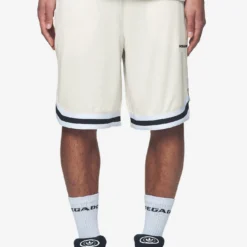Lansing Basketball Shorts Salty Cream