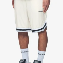 Lansing Basketball Shorts Salty Cream -Fashigen Sales PGDR Next Wave E COMMERCE MENS PANTS DAY 14749