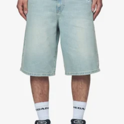 Alcoa Jorts Sand Washed Blue