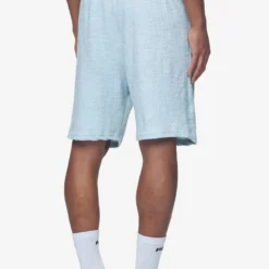 Libco Structured Knit Shorts Baby Blue -Fashigen Sales PGDR Next Wave E COMMERCE MENS PANTS DAY 14795