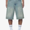 Alcoa Jorts Washed Vintage Blue