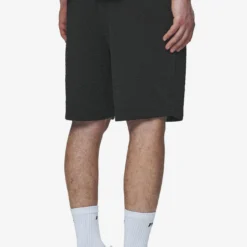 Wyton Structured Summer Shorts Black -Fashigen Sales PGDR Next Wave E COMMERCE MENS PANTS DAY 24921
