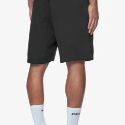 Logo Heavy Sweat Shorts Washed Black White Gum -Fashigen Sales PGDR Next Wave E COMMERCE MENS PANTS DAY 25075