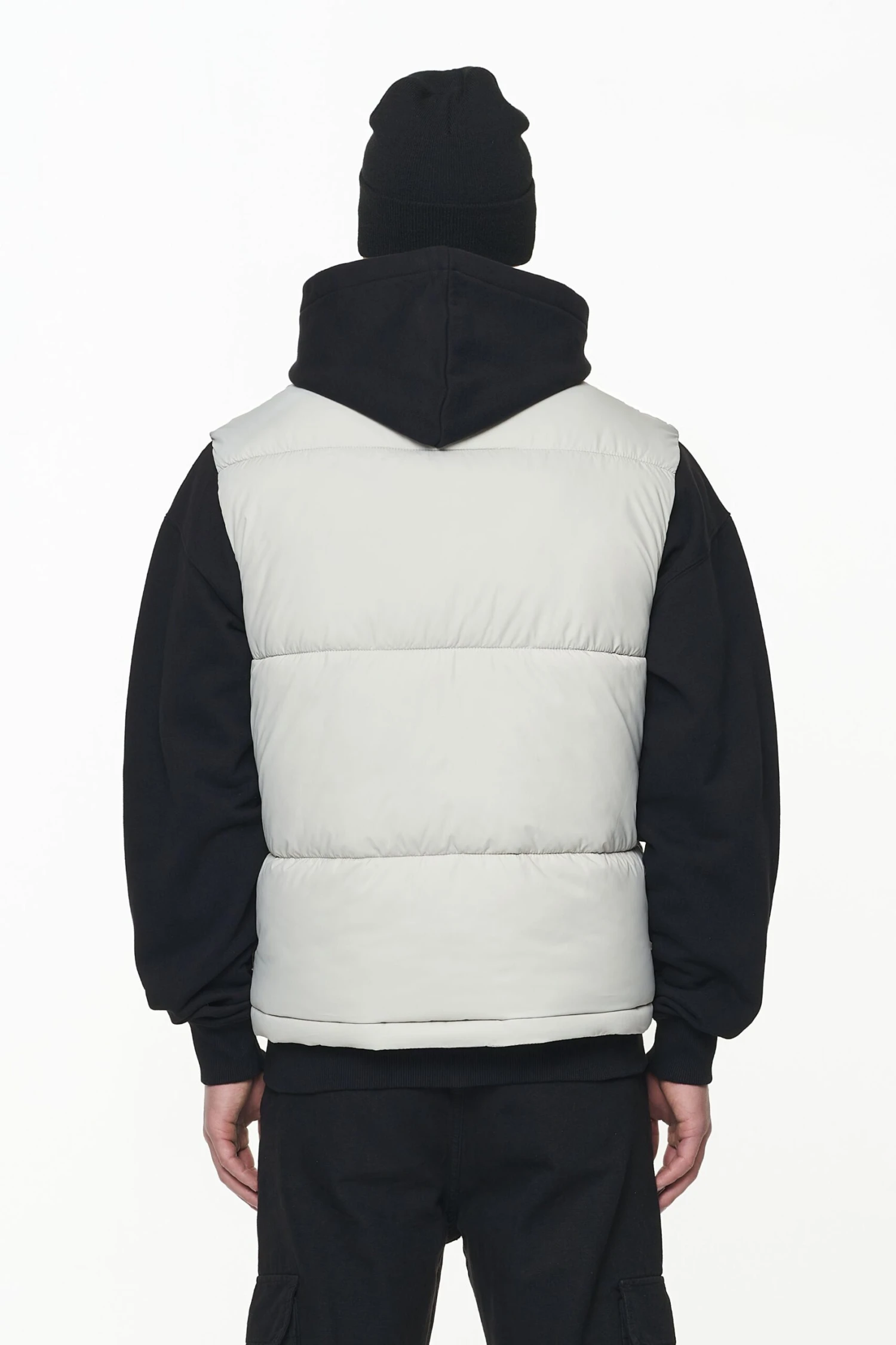 Landin Puffer Vest Ash Grey 5 Landin Puffer Vest Ash Grey - Image 5