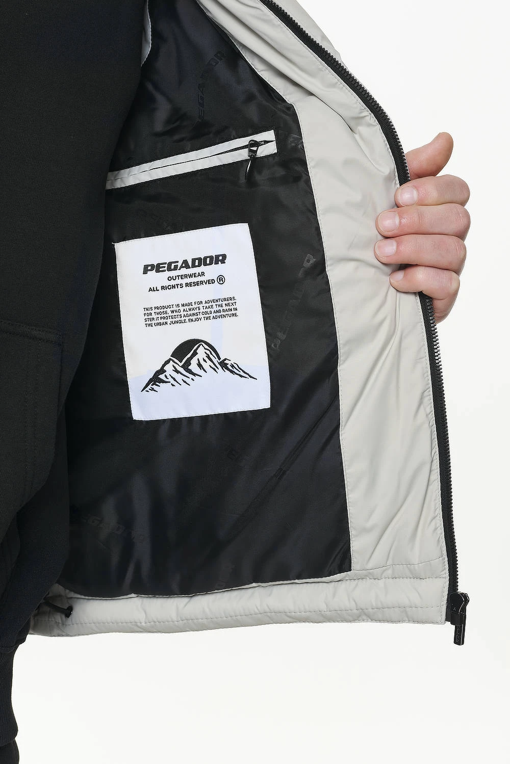 Landin Puffer Vest Ash Grey 8 Landin Puffer Vest Ash Grey - Image 8