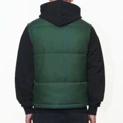 Landin Puffer Vest British Green 11 Landin Puffer Vest British Green -Fashigen Sales PGDR OUTERWEAR MENS6250 scaled