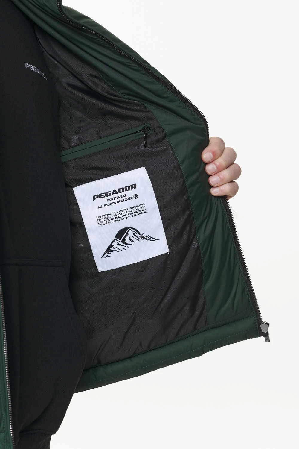 Landin Puffer Vest British Green 7 Landin Puffer Vest British Green - Image 7