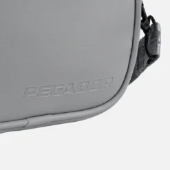 Skibo Logo Faux Leather Shoulder Strap Bag Cool Grey -Fashigen Sales SKIBOLOGOFAUXLEATHERSHOULDERSTRAPBAGCOOLGREY4