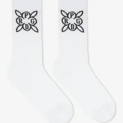 Belman Socks White Black