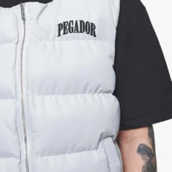 Aberdeen Round Neck Puffer Vest Dusk Grey -Fashigen Sales detail PGDR BLACKFRIDAY 2023 MENS19647