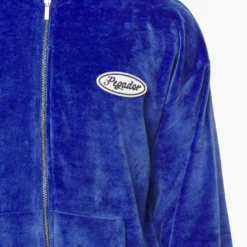 Weaver Oversized Velour Jacket Magic Violet -Fashigen Sales detail PGDR BLACKFRIDAY 2023 MENS20002